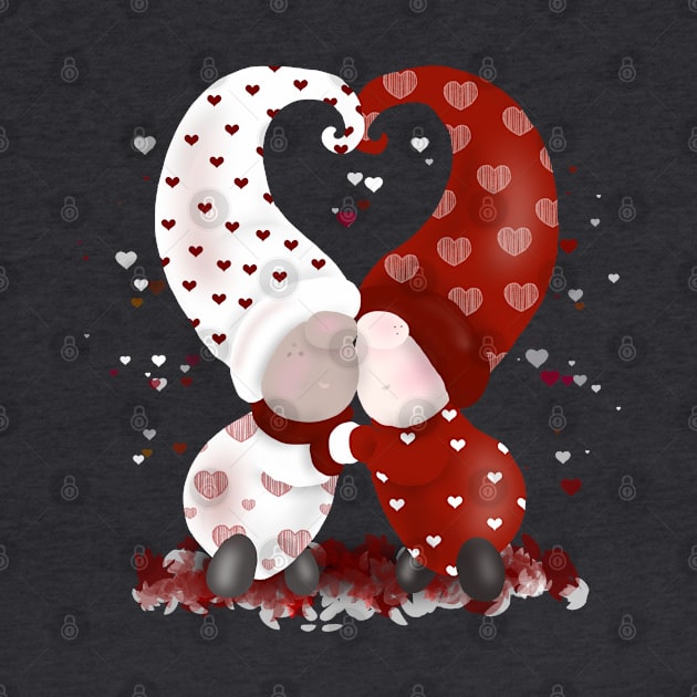 Valentine Gnome by Fickle and Fancy